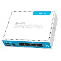 Бездротовий маршрутизатор (роутер) Mikrotik hAP lite classic (RB941-2nD) [64981] - мініатюра 2