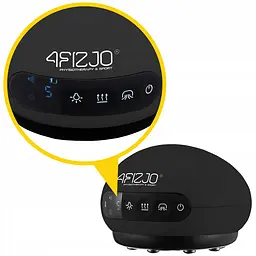 Масажна вакуумна банка 4FIZJO акумуляторна з ІЧ прогріванням 4FJ0517 Black (P-5907739318695) - мініатюра 4