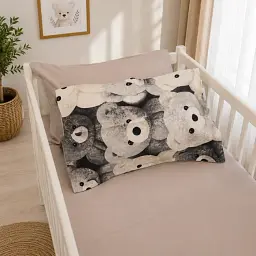 Комплект постільної білизни Ranforce Elite MirSon BABY Teddy Cloud 110 x 140 см (2200013681663) - мініатюра 2