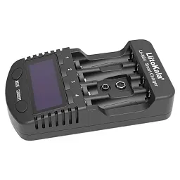 Зарядний пристрій для акумуляторів Liitokala 4 Slots, LED, Ni-Mh, Ni-Cd, AA, AAA, AAAA, С (Lii-ND4) - мініатюра 3
