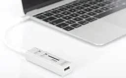 Digitus Сетевой концентратор OTG USB 2.0 типа С - мініатюра 2
