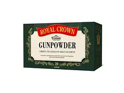 Чай пакетований зелений Royal Crown 2 г "GUNPOWDER" 20 пакетиків