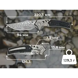 Ніж Weknife Skynix WE24087-DS1 - мініатюра 12