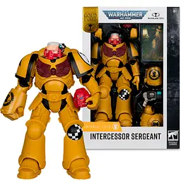 Фігурка Warhammer 40K Intercessor Sergeant - Imperial Fist - Gold Label 7in (Вархамер 40К) - мініатюра 4