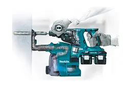 Система пиловідведення DX09 для перфоратора Makita DHR281, DHR283 (199585-2) - мініатюра 5