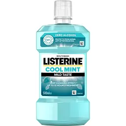 Ополіскувач для ротової порожнини Listerine Свіжа М'ята М'який смак 500 мл