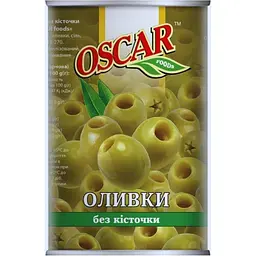 Оливки без кісточки ж/б Oscar 280 г