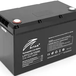Акумулятор Ritar LiFePO4 12,8V 100Ah (1280Wh)