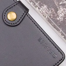 Чохол-книжка GETMAN Gallant Case для Redmi Note 13 Pro 4G Black [105397] - мініатюра 5