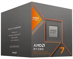 Процесор AMD Ryzen 7 8700G (100-100001236BOX) (Socket AM5, 16T, 5.1 ГГц, Box) - мініатюра 1