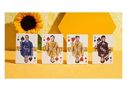 Карти гральні United States Playing Card Company Van Gogh Playing Cards - Sunflowers Borderless (PC_VGSB) - мініатюра 5