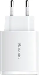 Зарядний пристрій Baseus Compact Quick Charger 2U+C 30W EU white (CCXJ-E02) - мініатюра 3