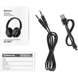 Навушники Real-El GD-860 Black (GD-860 Black) - мініатюра 8