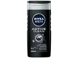 Гель для душу NIVEA 250мл чоловічий ACTIVE CLEAN