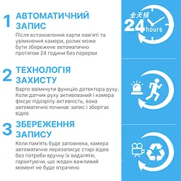 IP-камера відеоняня Xiaomi Mi Home Security Camera 2K 1440P повнокольорове нічне бачення (MJSXJ09CM) - мініатюра 5