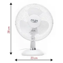 Вентилятор Adler AD 7302 - мініатюра 3