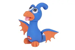 Маса для ліплення Paulinda Super Dough Cool Dragon 3 в 1 (PL-081554) - мініатюра 2