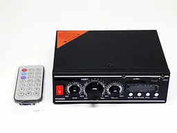 Підсилювач звуку Bluetooth із пультом 2х30Вт MP3 USB Micro SD FM UKC 700BT