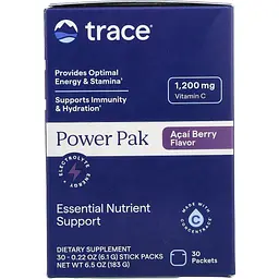 Електроліти Trace Minerals Electrolyte Stamina Power Pak зі смаком ягоди асаї 183 г (30 шт. х 6.1 г) - мініатюра 3