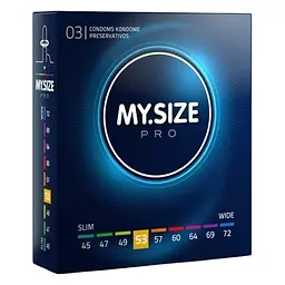 Презервативи My.Size Pro 53, 3 шт.