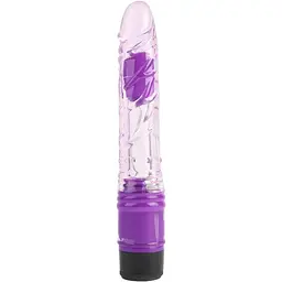 Вібратор Basic Luv Theory Realistic Vibe 8.8" 22.3 см фіолетовий