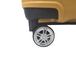 Валіза дорожня Гігант (XL) Поліпропілен Airtex 241 108л 75x52x32см Жовтий (Yellow) - мініатюра 8