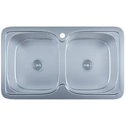 Кухонна мийка WEZER 7848(0,8)S/D 1037512