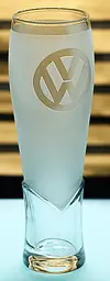 Пивний крафтовий келих 440 мл з гравіюванням Фольксваген Volkswagen подарунок для автолюбителя  кухоль для пива - мініатюра 2