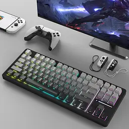 Клавіатура Attack Shark M87 Pro V2 Gradient Black (AS-6972792470467-MN) [166767] - мініатюра 12