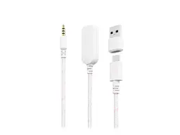 Навушники з мікрофоном HyperX Cloud III White/Pink (9W1Q4AA) - мініатюра 4