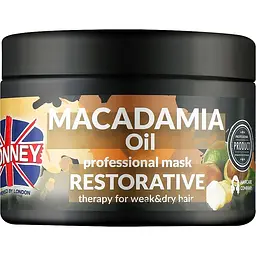 Маска для сухого і пошкодженого волосся Ronney Professional Macadamia Oil Restorative 300 мл