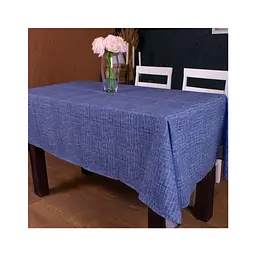Скатерть MirSon Рогожа №209 Blue Binding 100x130 см (2200006723257)