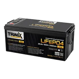 Акумуляторна батарея літій-залізо-фосфатна 25.6В 100А*год Trinix TLFP-24100 Ultra LiFePO4 з Bluetooth (Black) (44-00087) - мініатюра 4