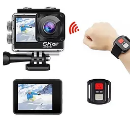 Портативна екшн камера F302AATR Full HD 5K Wi-Fi з пультом ДУ - мініатюра 5