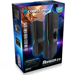 Акустична система 2.0 Media-Tech Soundbar з Bluetooth ARAGOR 8Вт., RGB Light - мініатюра 5
