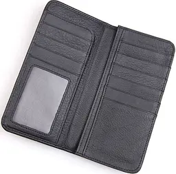 Чоловічий шкіряний гаманець Vintage 9х18 см acs0015347 - мініатюра 7