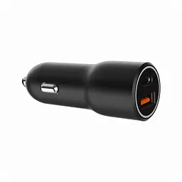 Зарядное устройство для Gembird 1xUSB-C PD20W + 1xUSB QC3.0 car adapter black (TA-UC-AC2PDQC38-CAR-01) - миниатюра 2