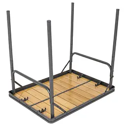 Складний стіл Bo-Camp Margate 75x55 cm Bamboo Brown (1404666) - мініатюра 8