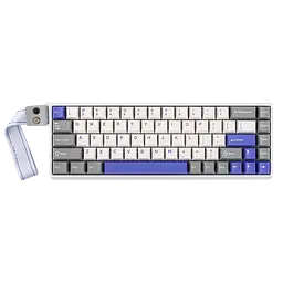 Клавіатура Aula WIN68 Max RGB White Purple (WIN68 HE WHITE PURPLE)