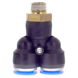 Штуцер цанговий (Y-подібний) Ø12 мм МТ ¼" SIGMA (7027891) - мініатюра 2
