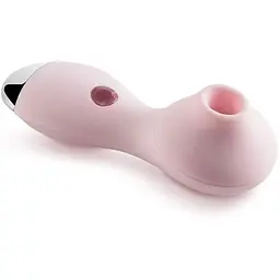 Вакуумний стимулятор KisToy Polly Violet Pink - мініатюра 2