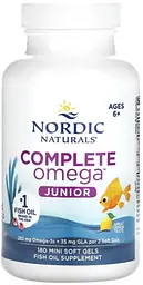Риб'ячий жир для дітей Nordic Naturals Complete Omega 180 міні капсул лимон