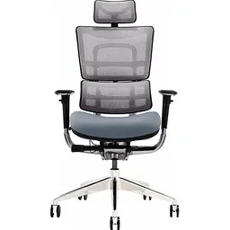 Офісне крісло GT Racer X-801 Bright Gray (W-20 B-40) [147931]