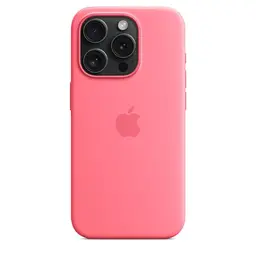 Силіконовий чохол CasePro Silicone Case with MagSafe Pink для iPhone 15 Pro Max - мініатюра 4
