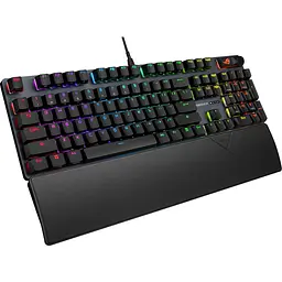 Клавіатура ASUS ROG Strix Scope II X NX Storm V2 UA Black (90MP03XG-BKMA00) [163433] - мініатюра 3