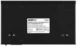 Комутатор 2E PowerLink SP802F Black некерований 8xFE PoE 10/100M 2xFE Uplink 10/100M 150 Вт автовизначення полярності (2E-SP802F-2) - мініатюра 3