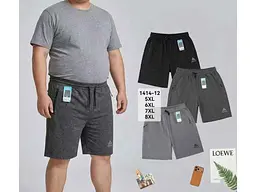 Шорти KENALIN чол. трикотаж арт.1414-12 батал темно-сірий р.8XL