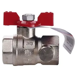 Кран кульовий повнопрохідний Arco VA30 3/4″ 152204 з краном Маєвського - мініатюра 3