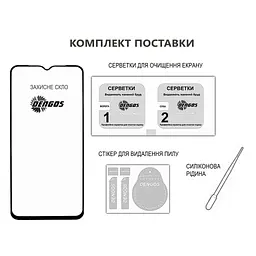 Скло захисне Dengos Full Glue Xiaomi Redmi Note 15 Pro 4G Black (TGFG-445) - мініатюра 5