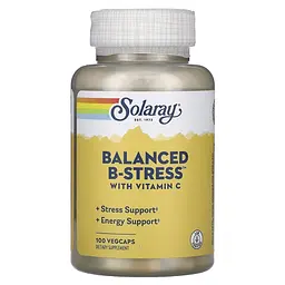 Амінокислота Balanced B Stress, 100 вегакапсул Solaray vit0003950 - мініатюра 1